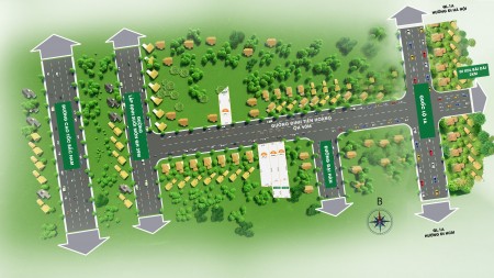 Hàng hiếm mặt đường Đinh Tiên Hoàng tại Cam Lâm Khánh Hòa giá chỉ 18,5tr/m2