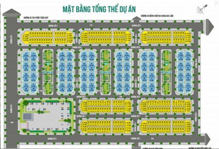 Bán dự án liên kề ngay trung tâm Gia Lâm mặt đường 30m2, pháp lí đầy đủ, lh 0879970660