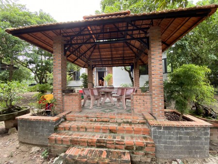 Cần bán nhà vườn + biệt thự xã Phú Hoà Đông Củ Chi diện tích 5200m2 300 thổ cư