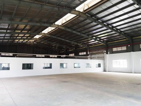 Cho thuê nhà xưởng diện tích sử dụng 1400m2, đường Vườn Thơm, X.Bình Lợi, Bình Chánh