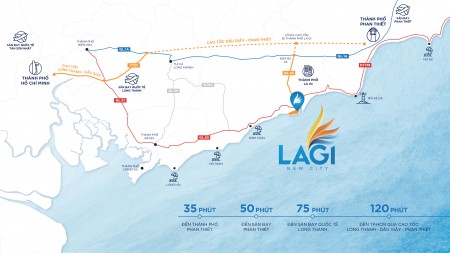 LAGI NEW CITY- cơ hội đón sóng tăng trưởng tại tâm điểm tam giác vàng du lịch