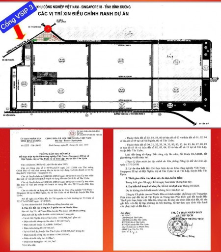 Cần tiền bán gấp lô đất mặt tiền đường DT 746 sổ hồng riêng giá 800 triệu, chính sách ưu đãi
