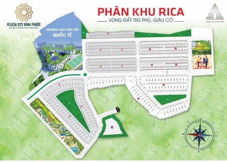 Bán Đất Nền Felicia city Bình Phước, huyện Phú Riêng giá bán chỉ 400 triệu/nền