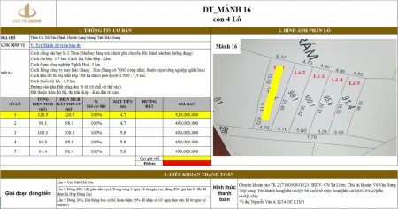 Bán đất nền ven khu công nghiệp tại Bắc Giang, giá thoả thuận, pháp lí đủ, tiện ích đủ
