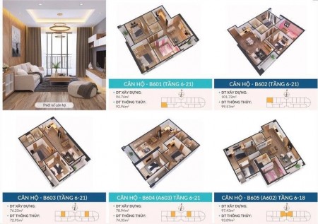 Bán căn hộ 2PN ban công hướng Bắc, chung cư Tây Hồ River View. LH: 0983.816.778