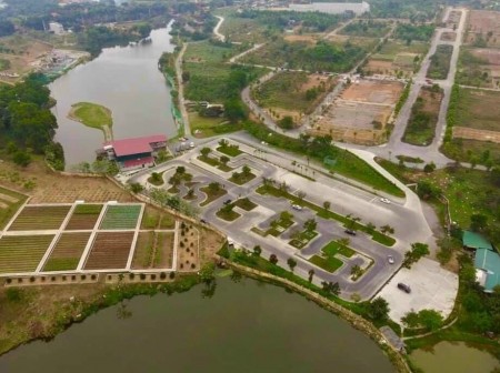 Chính chủ GB 100m2 mặt đường đôi TĐC Đại học Quốc Gia, giá mùa covid đúng 23tr5/m2
