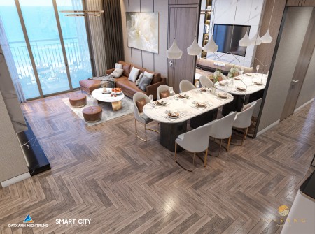 Căn hộ đất xanh trong mơ The Sang Residence view biển Mỹ Khê Đà Nẵng, sở hữu lâu dài