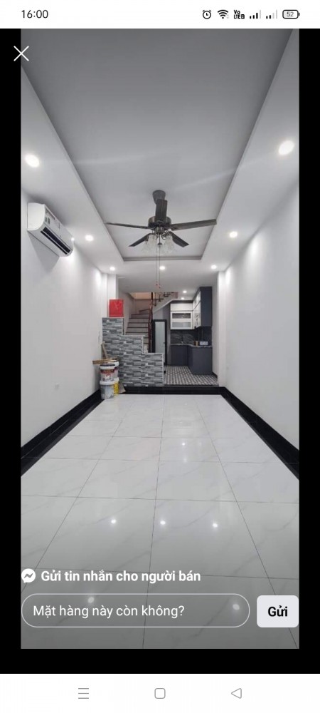Bán nhà trung tâm Hoàng Mai, nhà 4 tầng diện tích 35m2 tiện ích cao, công năng đầy đủ