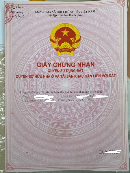 Mộc Châu Ngôi nhà thứ 2 sau giãn cách liên hệ 0792111993, pháp lí đầy đủ, bàn giao ngay