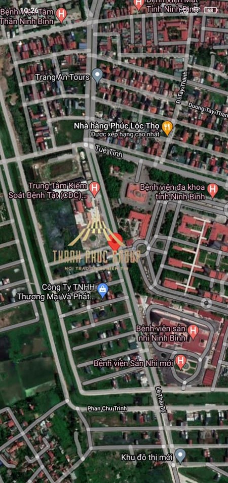 Nhà 4 tầng Đầu Ve 2 mặt tiền mặt đường Lê Thái Tổ thành phố Ninh Bình, khu dân trí cao