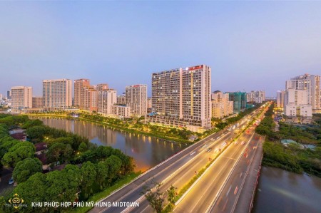 Cho thuê căn hộ Midtown 2 Phòng, dt 78m2 full view biệt thự nhà nguyên căn đẹp g iá 16.5 triệu