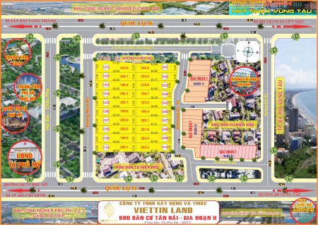 Ra hàng 20 lô đất nền phân lô cổng cụm công nghiệp Phú Mỹ thị Xã Phú Bà Rịa Vũng Tàu