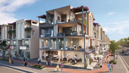 Chiết khấu 8% cho 100 khách hàng đầu tiên, nhà phố dự án Paradise Cam Ranh, giá tốt