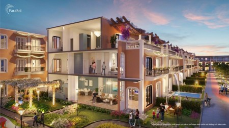 Sở hữu shophouse biển - KN Parasol Cam Ranh, sở hữu lâu dài, với 1,5 tỷ, tiện ích đủ