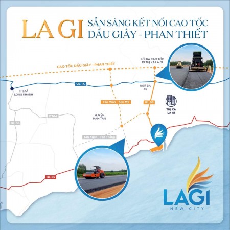 Khu đô thị biển đầu tiên tại Lagi, sổ đỏ sở hữu lâu dài, cam kết lợi nhuận 14%/ năm