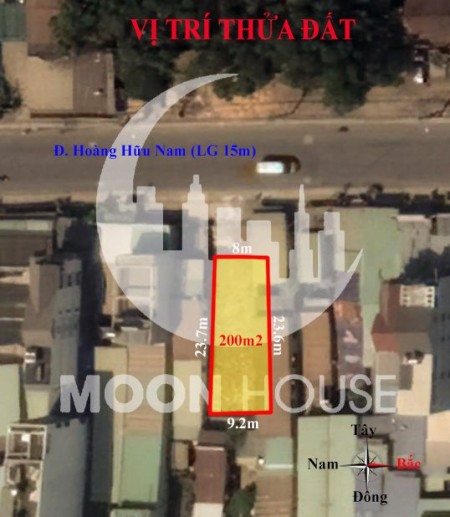 Bán đất Mặt tiền đường Hoàng Hữu Nam, Long Thạnh Mỹ Thủ Đức 200m2 full thổ cư