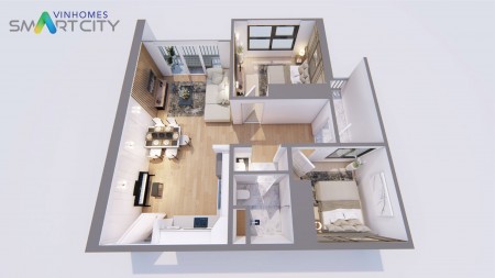 Cần chuyển nhượng gấp căn hộ 2Ngủ rẻ nhất phân khu Vinhomes Smart City.Lh: 0344583847
