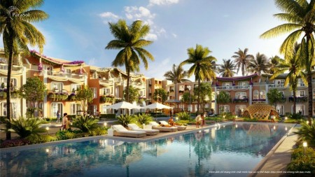 Nhà phố diện tích sử dụng 120m2 Para Sol Cam Ranh thuộc KN Paradise giá bán 4,5 tỷ