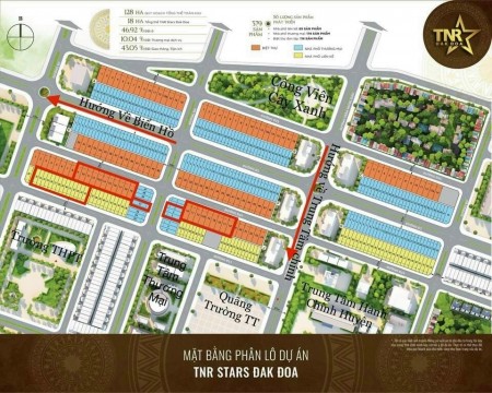 Dự án TNR Stars Đắk Đoa Gia Lai, sở hữu lâu dài, hỗ trợ vay, giá 1.8 tỷ, lh 0364242047