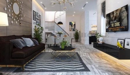 Cho thuê nhà mặt tiền đường Lê Hồng Phong hướng Tây nam, giá cho thuê 22 triệu/tháng