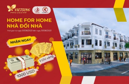 Bán căn nhà phố liền kề tại Vietsing Phú Chánh, hỗ trợ vay 100% với lãi suất 0% 24 tháng