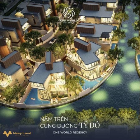 Bán Căn biệt Thự rigal victoria tại khu đô thị one world, hỗ trợ vay ân hạn nợ gốc 12 tháng
