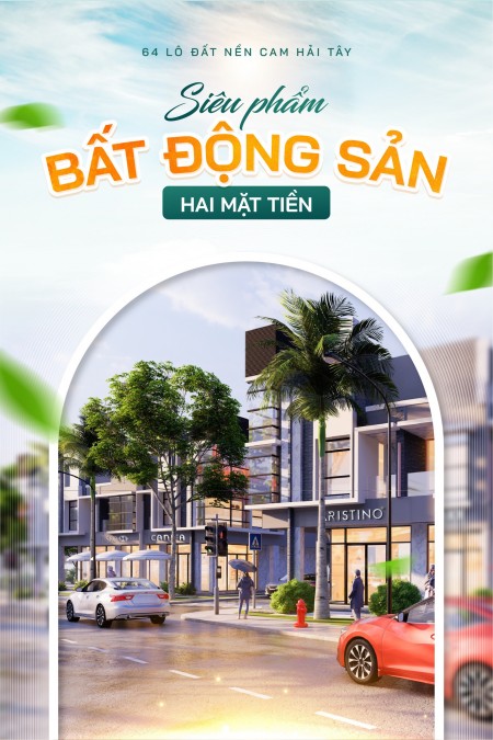 Em cần bán lô đất nền 2 mặt tiền tại Cam Hải Tây Cam Lâm, sổ chính chủ, khu dân trí cao