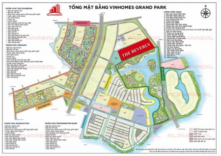 The Beverly phân khu với vị trí đẹp nhất tại dự án Vinhomes Grand Park, Quận 9, pháp lí đủ