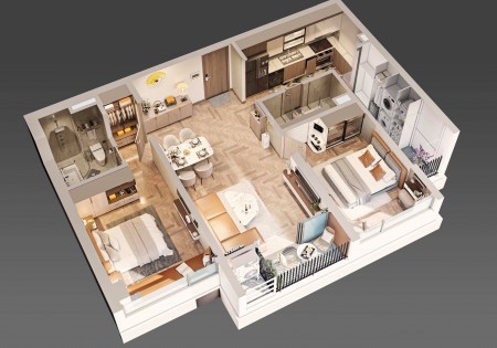 Nhận đặt chỗ 50 triệu/căn giai đoạn 1 dự án căn hộ cao cấp The Sang Residence sở hữu lâu dài