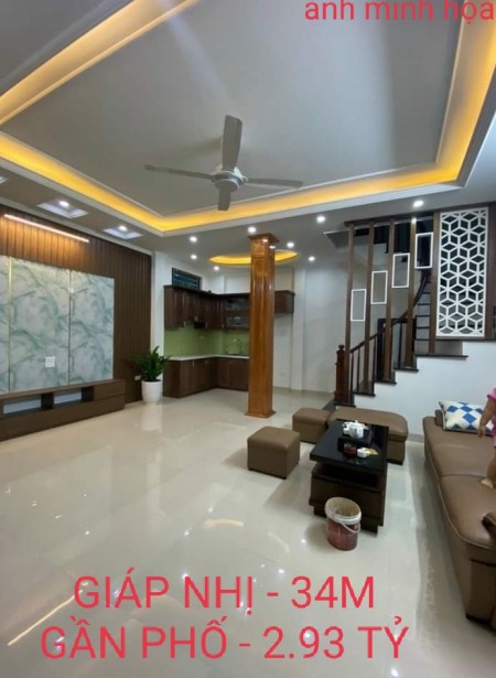 Nhà Đẹp Giáp Nhị vào ở luôn gần phố ô tô diện tích 34m2, 5 tầng giá bán giá 2.93 tỷ, lhcc
