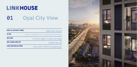Sở hữu căn hộ cao cấp Opal CityView vốn đầu tư chỉ 400triệu, chiết khấu cao, sổ sẵn