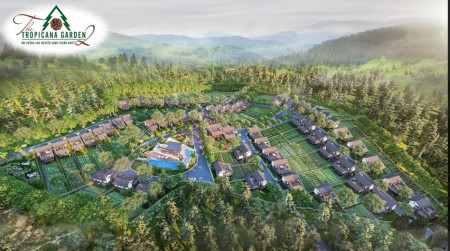 Khu biệt thự nghỉ dưỡng Troppicana Garden 2 tận hưởng cuộc sống thư giãn tại vùng cao nguyên