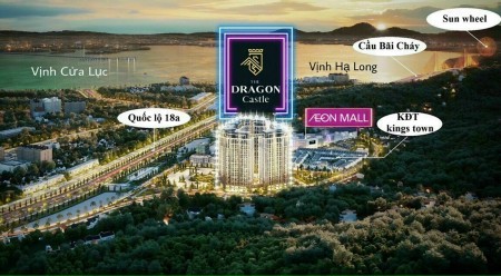 Chung cư cao cấp The Dragon Castle, tiện ích đầy đủ, kiến trúc căn hộ đẹp, lh 0326286487