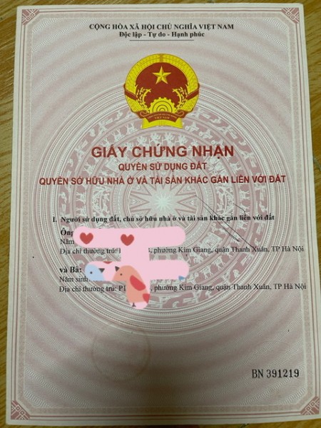 Cần bán nhà riêng tại khu vực Thanh Xuân, tiện ích xung quanh đủ, khu dân trí cao, lhcc