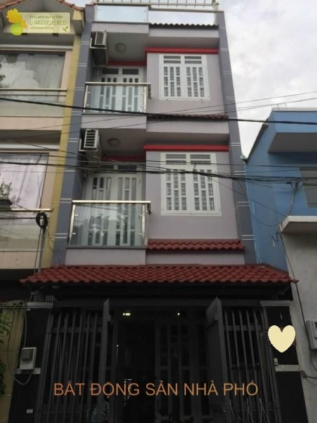 Bán nhà hẻm xe hơi đường Hương Lộ 2, Bình Tân giá rẻ 4.75 tỷ đúc kiên cố 4 tầng