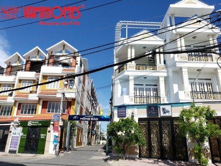 Bán nhà mới 4 tầng diện tích 90m2 mt hẻm 10m đối diện khu vạn Phúc City Thủ Đức