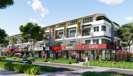 EcoGarden Huế - Biệt thư song lập hai mặt tiền hướng Nam siêu hot