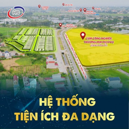 Cơ hội booking ngay vị trí đẹp nhất ngay trục đường chính đi Hải Tiến, pháp lí đầy đủ