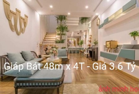 GIÁP BÁT, 48m x 4T, Giá 3.6 Tỷ, Sát Phố, Cực Nhiều Tiện Ích Xung Quanh.