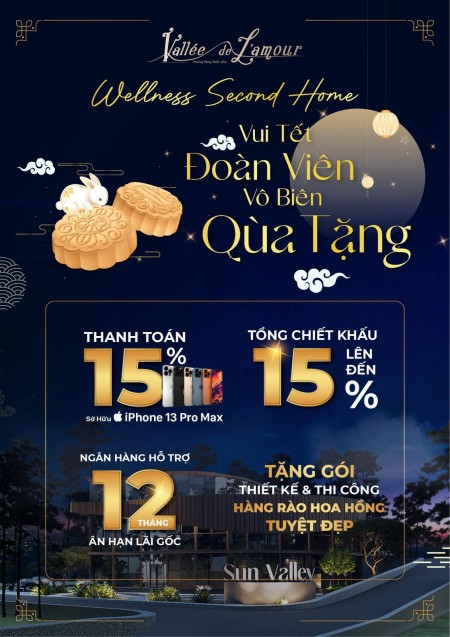 Sunvalley - vị trí hoàn mỹ - địa thế độc tôn, giá chỉ từ 8 triệu/m2 sở hữu ngay 1 lô đất