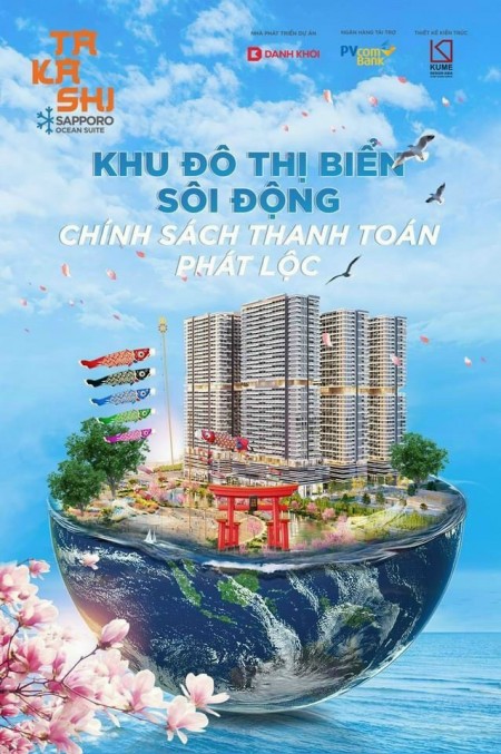 Thanh toán 260 triệu sở hữu căn hộ Nhật Bản, ven biển Quy Nhơn, lợi nhuận 15%/năm