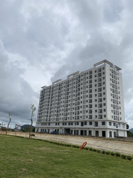Bán nhà ở xã hội Ecohome Nhơn Bình hướng Nam 2 phòng ngủ, 2 nhà vệ sinh, giá 664 triệu