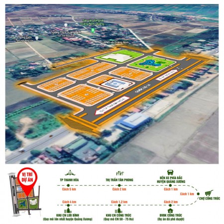Mặt bằng 5158 Quảng Ninh - Mặt tiền những lô đẹp nhất dự án sổ đỏ pháp lý minh bạch