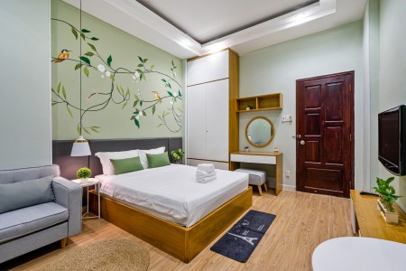 Cần cho thuê phòng thiets Studio đầy đủ tiện nghi, nội thất Cách Mạng Tháng 8 Quận 1