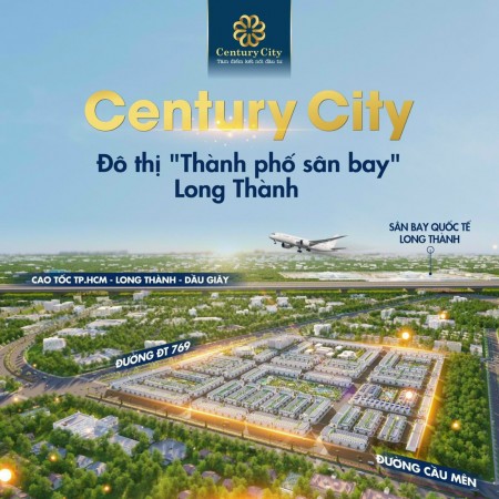 6 Lý Do Đầu Tư Sản Phẩm Century City Ngay Sân Bay Quốc Tế, hạ tầng hoàng thiện hơn 90%