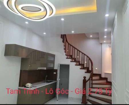 Lô góc gần phố gần ô tô nhà đẹp ngõ Tam Trinh, dtsd 330m2, 4 tầng, giá bán 2.75 tỷ