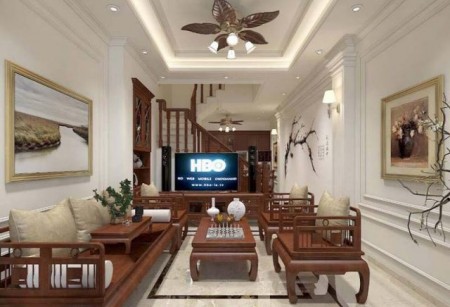 Cần bán nhà nguyên căn phố Minh Khai, dt 55m2, nhà đẹp 6 phòng nở hậu, ô tô giá 5 tỷ