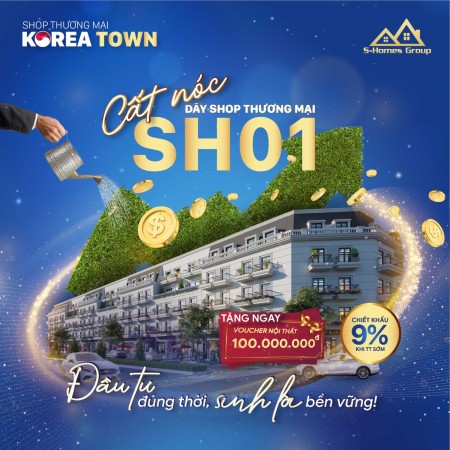 Biệt thự liền kề Yên Phong, sổ đỏ chính chủ, nhận nhà ngay chiết khấu 9%