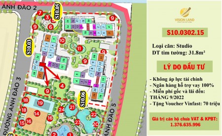 Mua nhà Vinhome Grand Park 0 đồng- chỉ cần đặt cọc 50 triệu, hỗ trợ vay 100% với lãi suất 0%