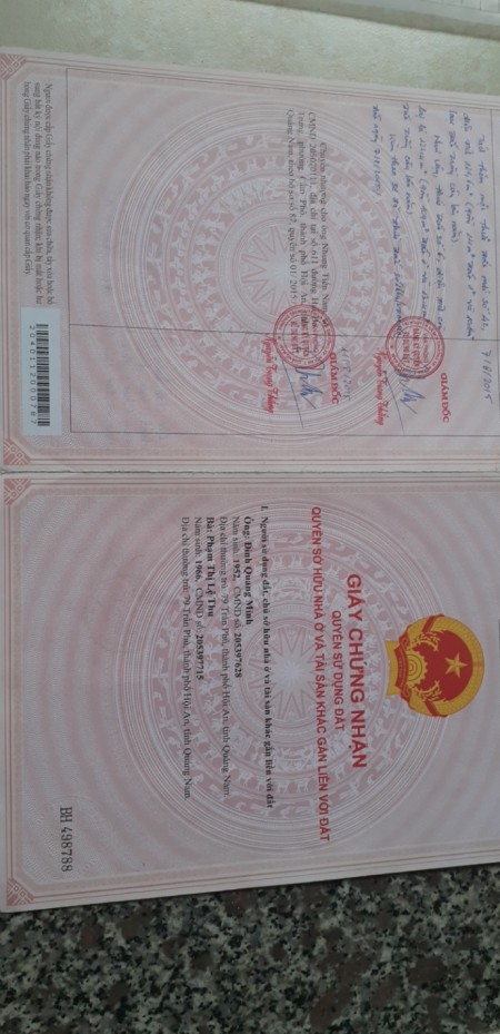 Chính Chủ Cần Bán Nhà Mặt Tiền Ở Đường Lê Hồng Phong, Phường Tân An, Thành Phố Hội An.